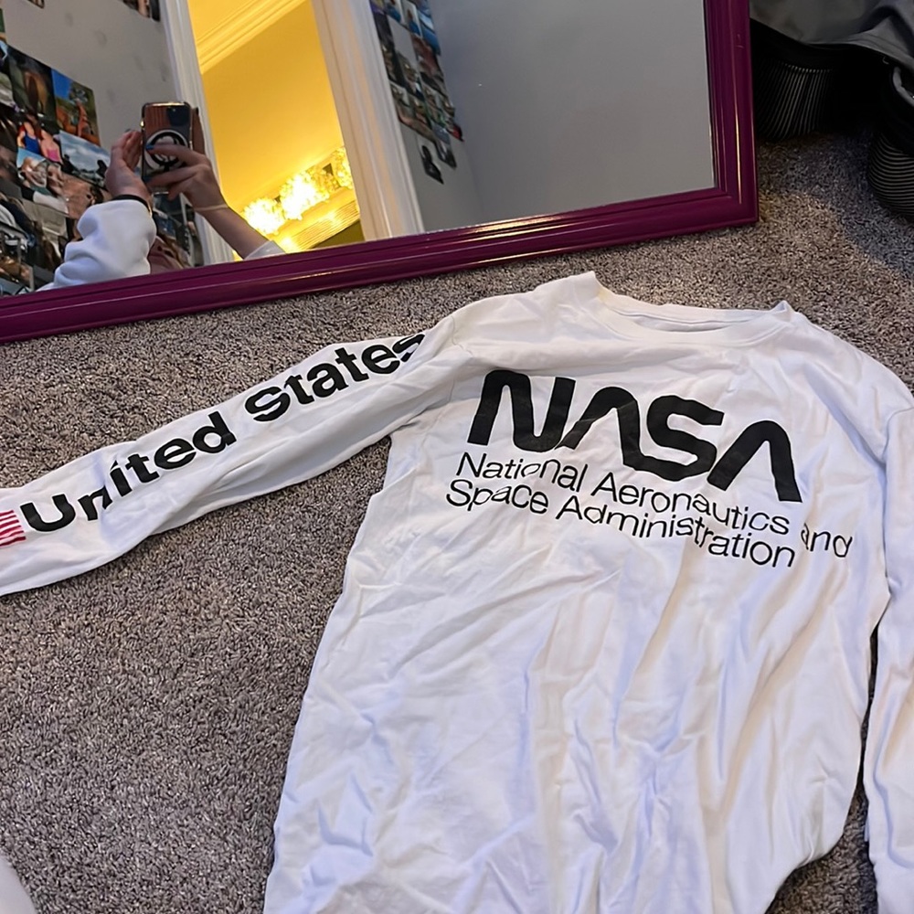 NASA long sleeve tee
